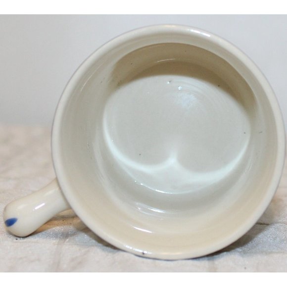 VTG 1930s Walt Disney Three Little Pigs Small Mug Patriot China Wolf Music Dance - Picture 8 of 10